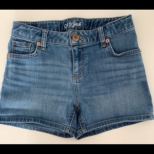 Blue Denim Shorts